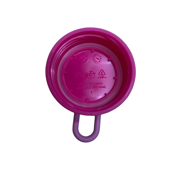 Starbucks Plastic Water Bottle Christmas Holiday Pink Tree 24 oz 2021 - Picture 12 of 13